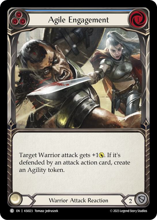 Agile Engagement (Blue) card image