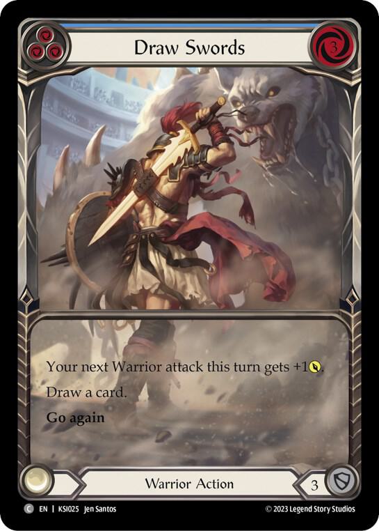 Draw Swords (Blue) card image