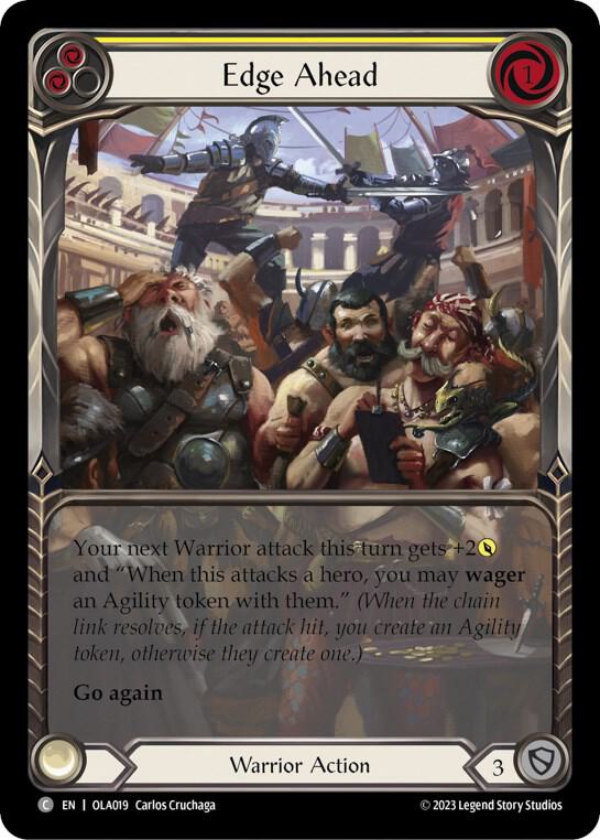 Edge Ahead (Yellow) card image