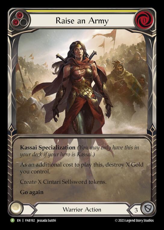 Raise an Army - FAB192 card image