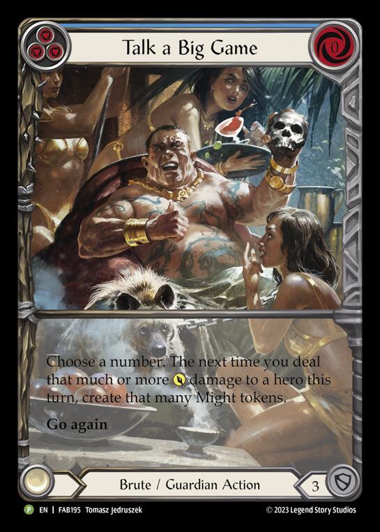Talk a Big Game - FAB195 card image