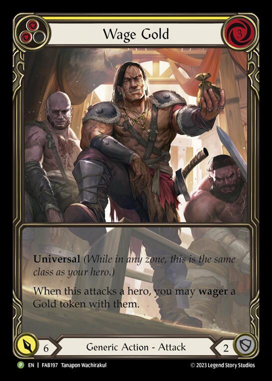 Wage Gold (Yellow) - FAB197 card image