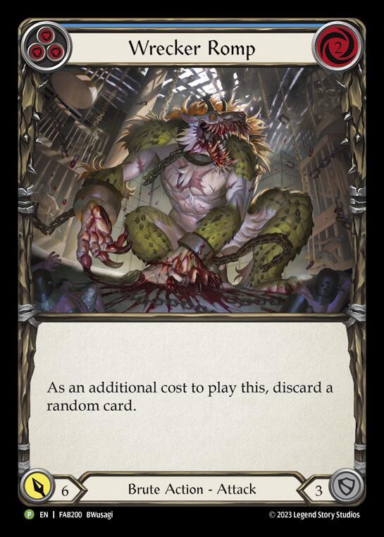 Wrecker Romp (Blue) - FAB200 card image