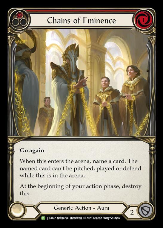 Chains of Eminence - JDG022 card image