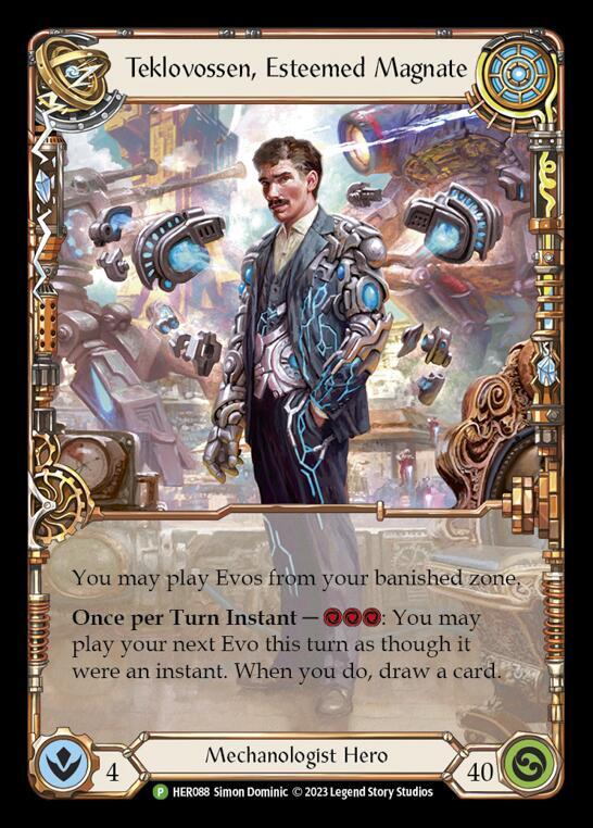 Teklovossen, Esteemed Magnate - HER088 card image