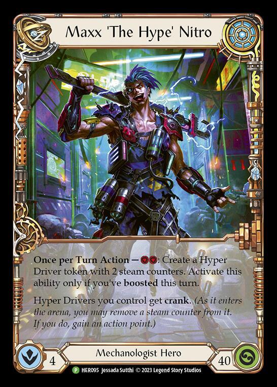 Maxx 'The Hype' Nitro - HER095 card image