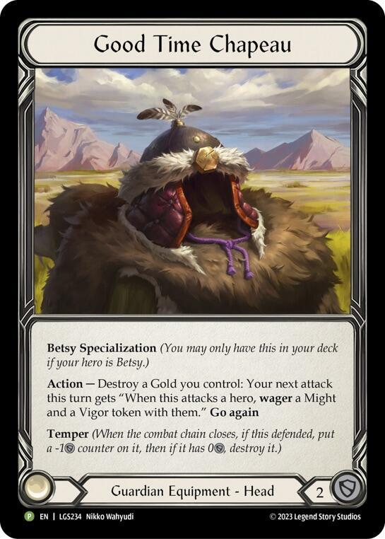 Good Time Chapeau - LGS234 card image