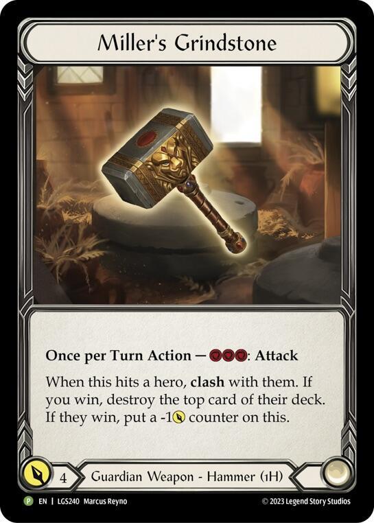 Miller's Grindstone - LGS240 card image