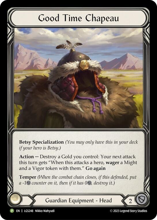 Good Time Chapeau - LGS248 card image