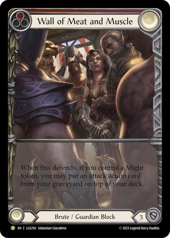 Wall of Meat and Muscle - LGS250 card image