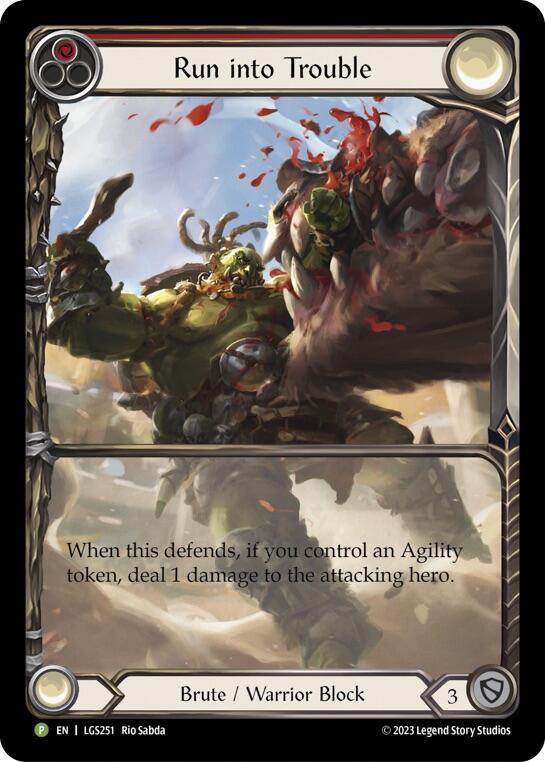 Run into Trouble - LGS251 card image