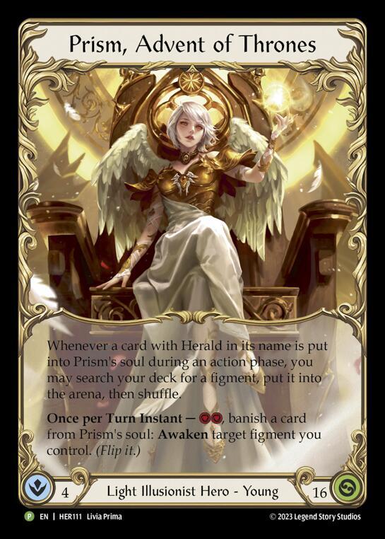Prism, Advent of Thrones - HER111 card image