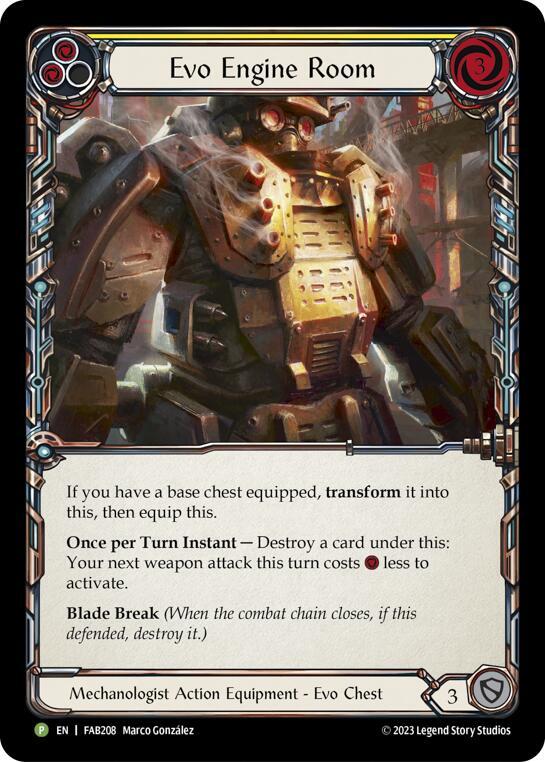 Evo Engine Room - FAB208 card image