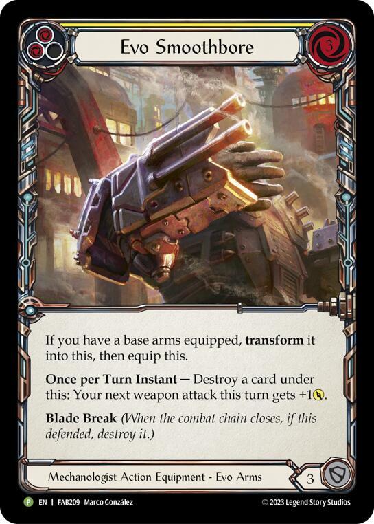 Evo Smoothbore - FAB209 card image