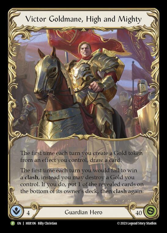Victor Goldmane, High and Mighty - HER106 card image