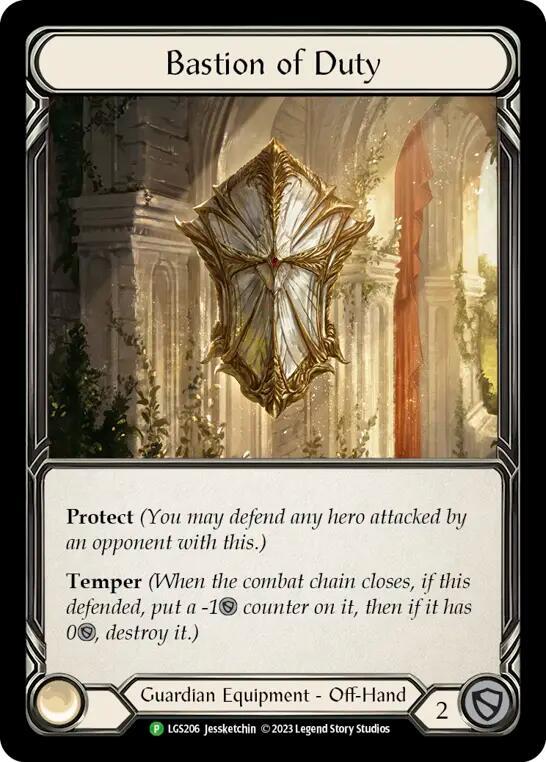 Bastion of Duty - LGS206 card image