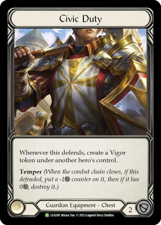 Civic Duty - LGS208 card image