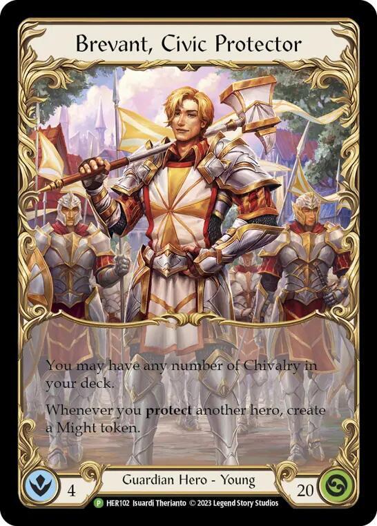 Brevant, Civic Protector - HER102 card image
