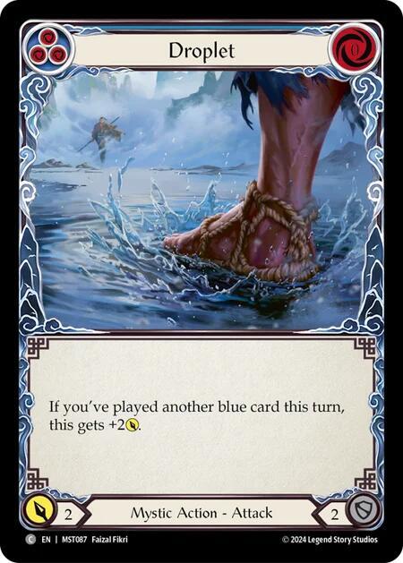 Droplet card image