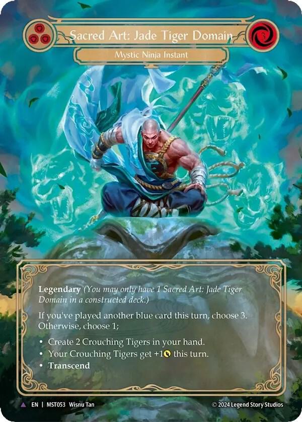 Sacred Art: Jade Tiger Domain (Marvel) card image