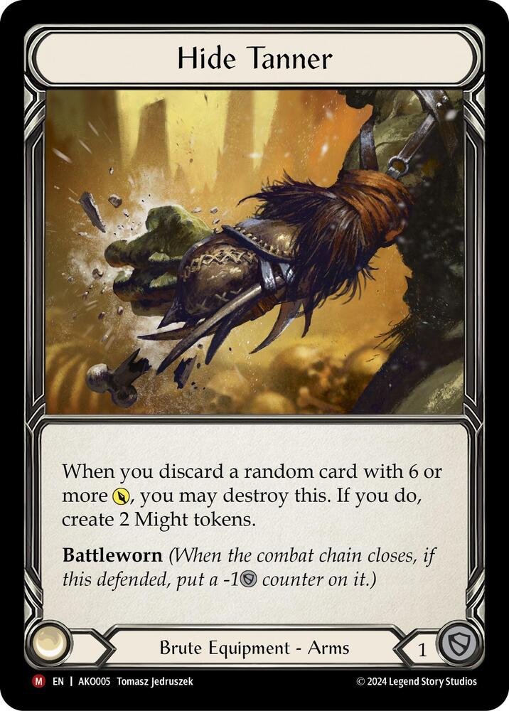 Hide Tanner card image