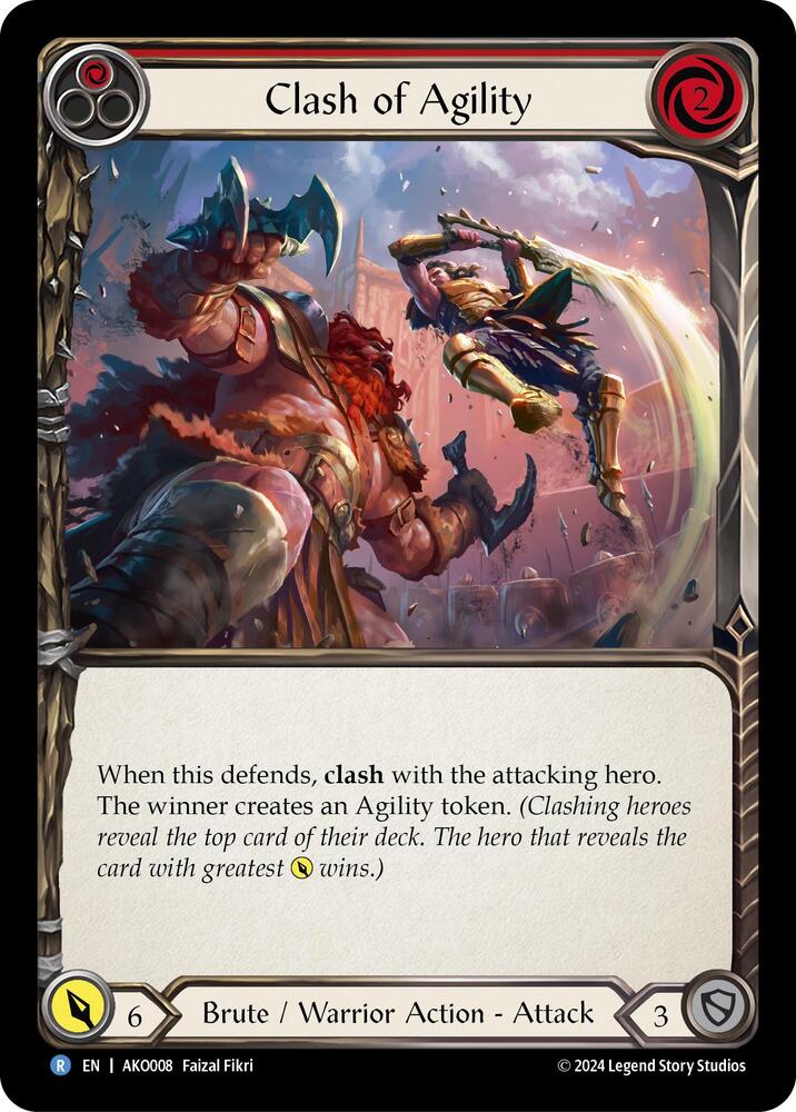 Clash of Agility (Red) card image