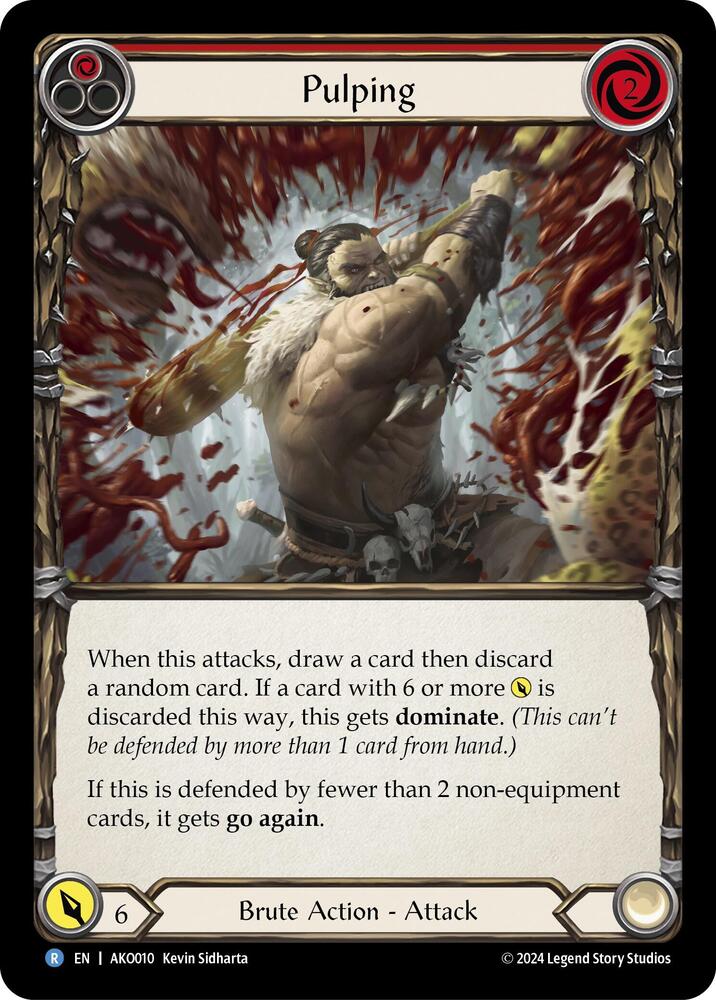Pulping (Red) card image