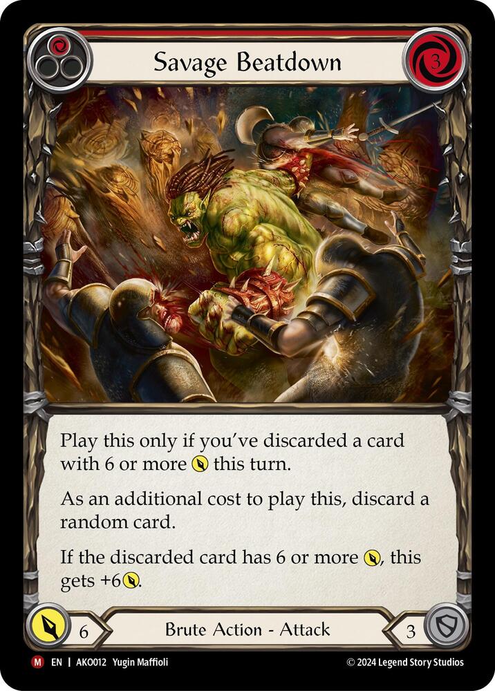 Savage Beatdown card image