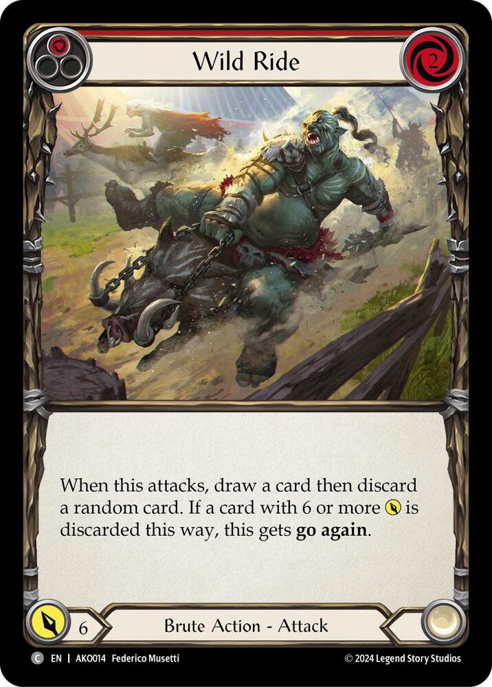 Wild Ride (Red) card image