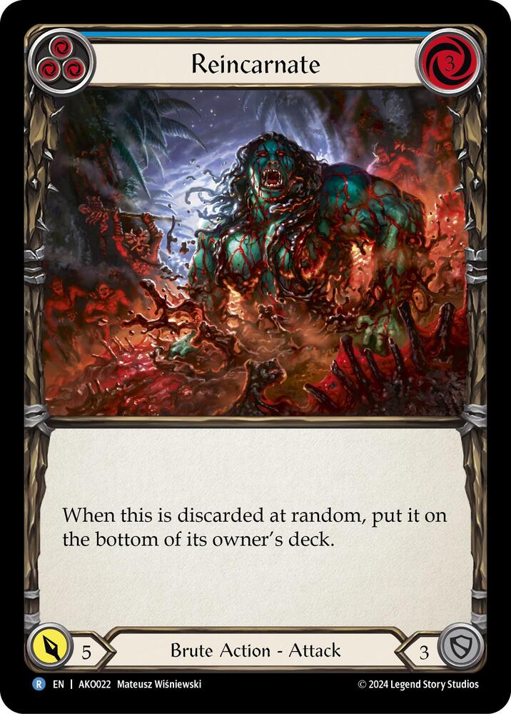 Reincarnate (Blue) card image