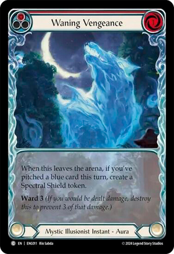 Waning Vengeance (Red) card image