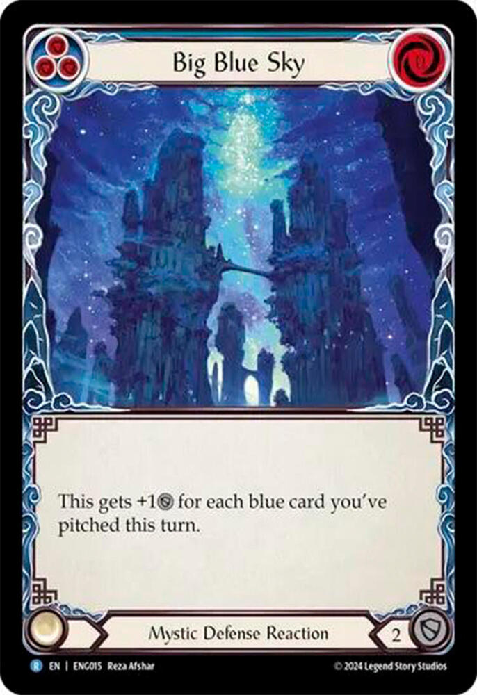 Big Blue Sky card image