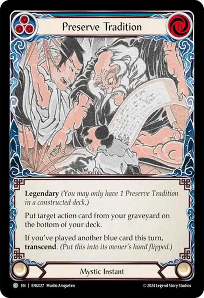 Preserve Tradition card image