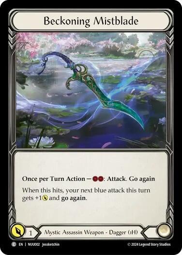 Beckoning Mistblade card image