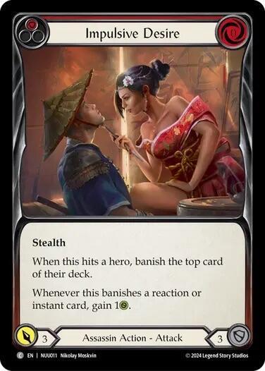 Impulsive Desire (Red) card image