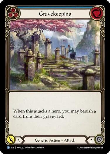 Gravekeeping card image