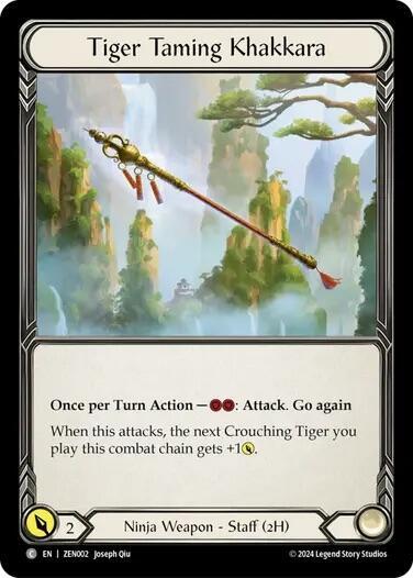 Tiger Taming Khakkara card image