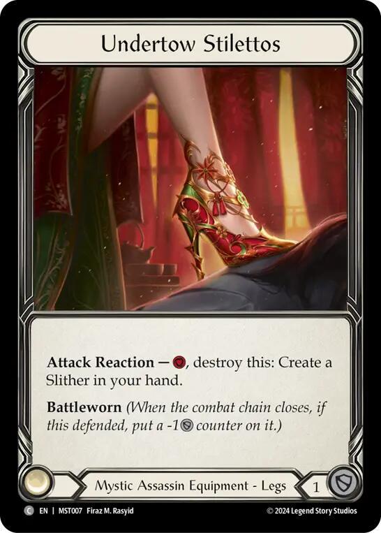 Undertow Stilettos card image