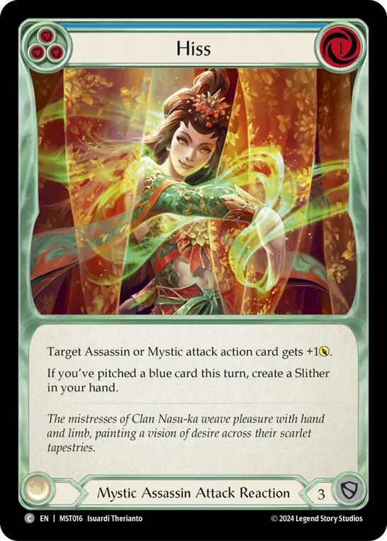 Hiss (Yellow) card image