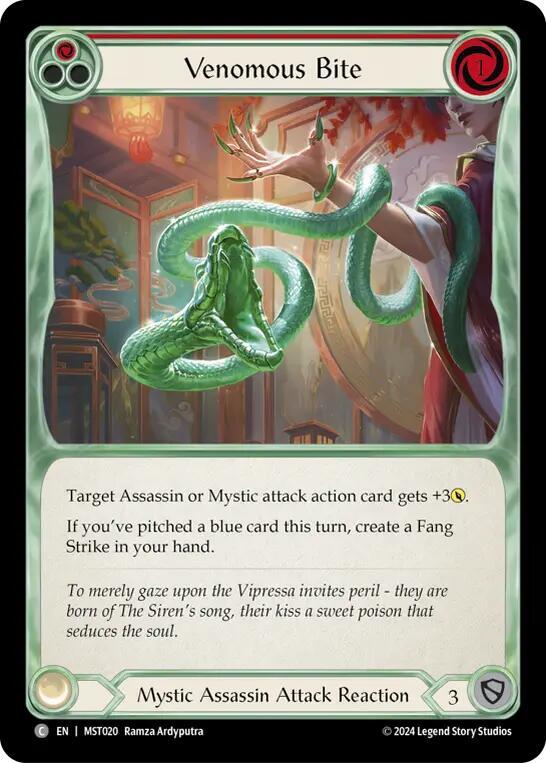 Venomous Bite (Red) card image