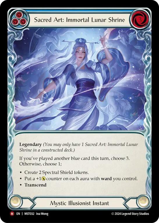 Sacred Art: Immortal Lunar Shrine // Inner Chi card image