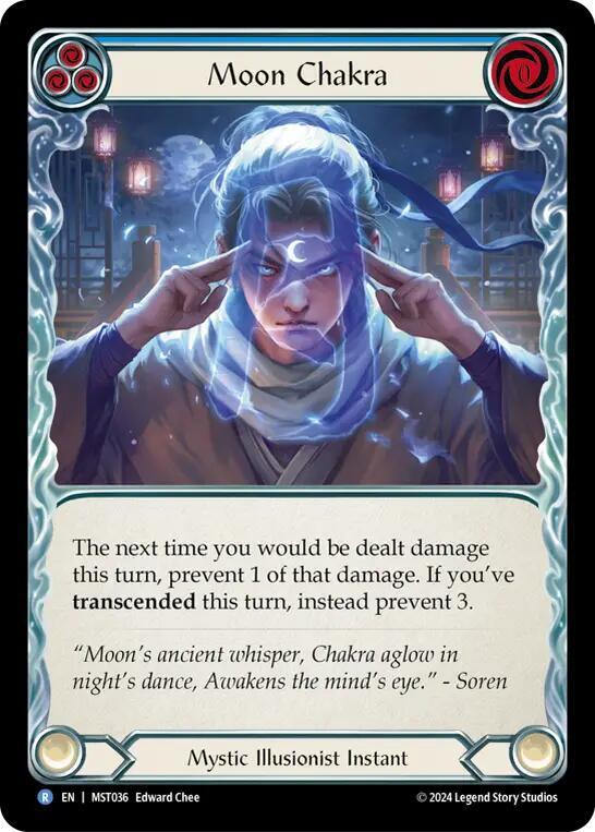 Moon Chakra (Blue) card image