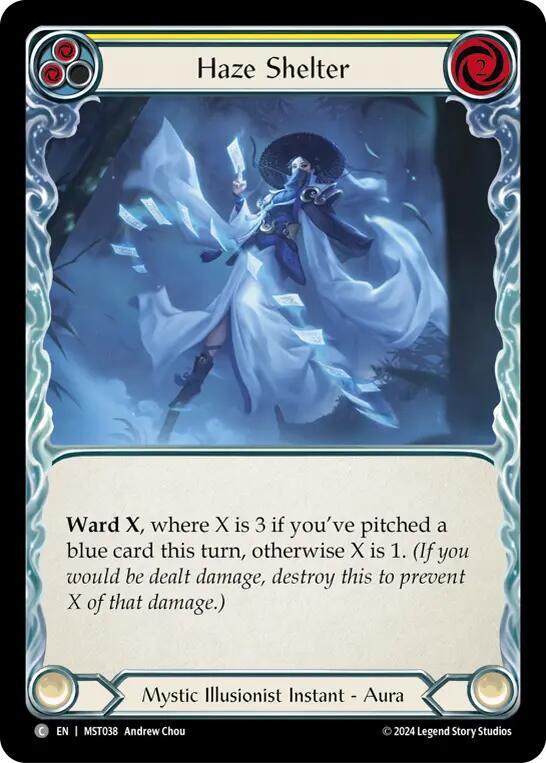 Haze Shelter (Yellow) card image