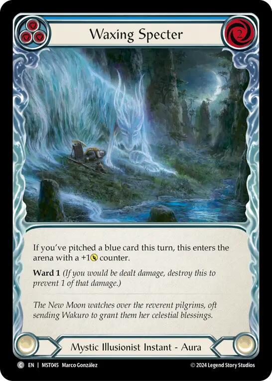 Waxing Specter (Blue) card image