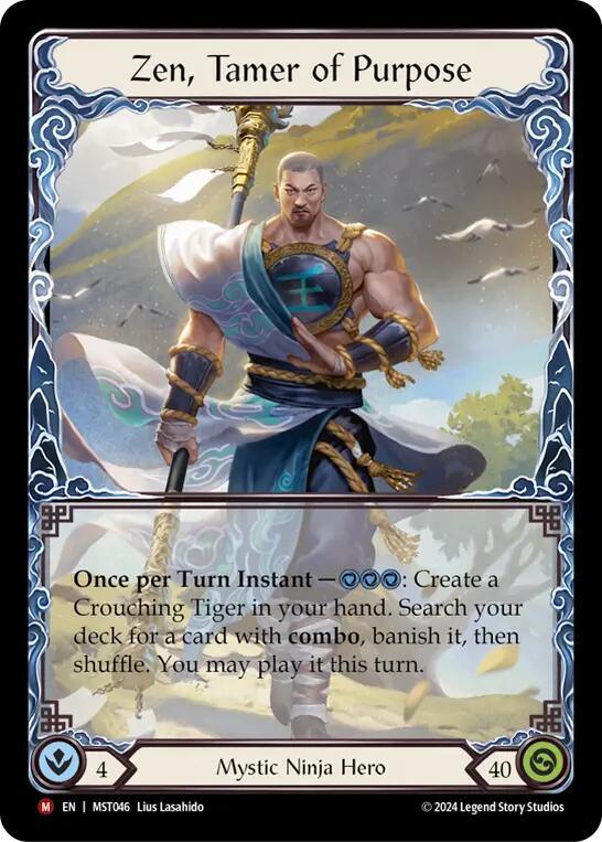 Zen, Tamer of Purpose card image