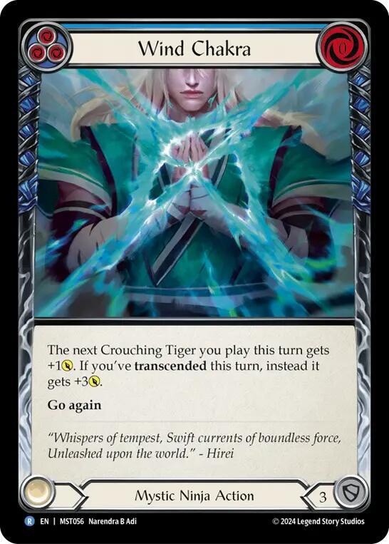 Wind Chakra (Blue) card image