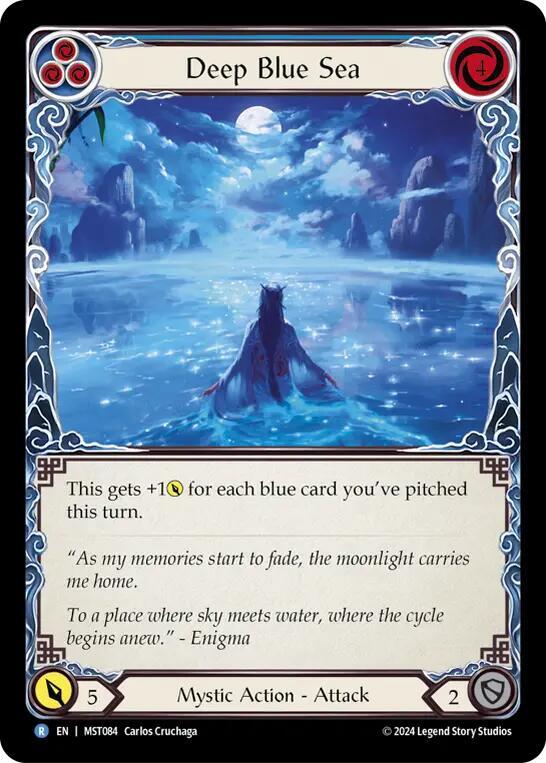 Deep Blue Sea card image