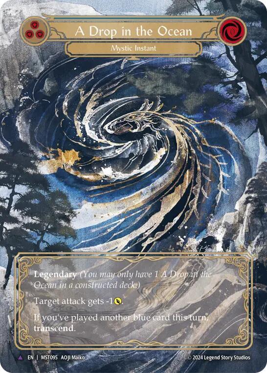 A Drop in the Ocean // Inner Chi (Marvel) card image