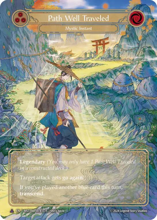 Path Well Traveled // Inner Chi (Marvel) card image