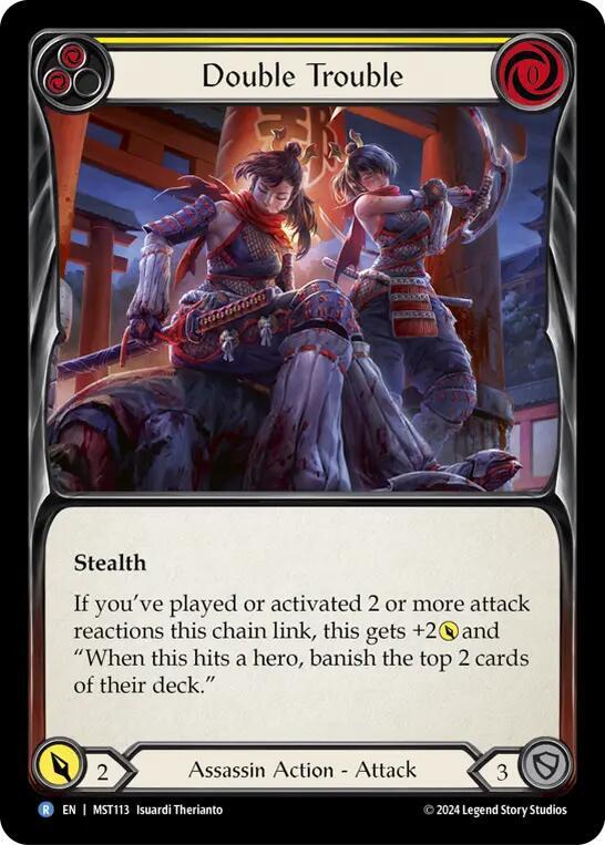 Double Trouble (Yellow) card image